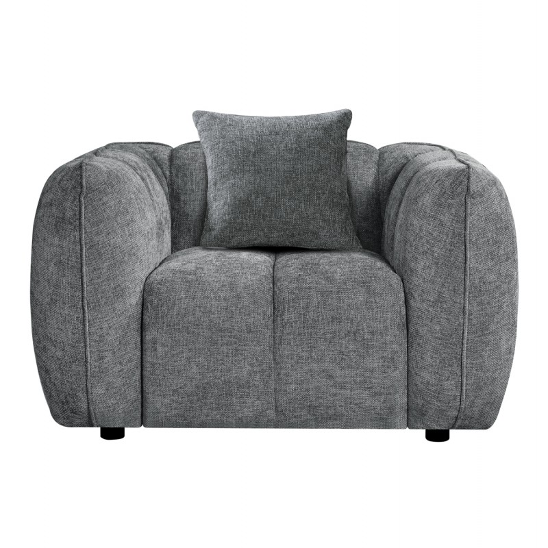 ΠΟΛΥΘΡΟΝΑ LYKKE HM3325.01 ΓΚΡΙ ΥΦΑΣΜΑ 119x89x70Υεκ