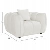 ΠΟΛΥΘΡΟΝΑ LYKKE HM3325.02 ΕΚΡΟΥ ΥΦΑΣΜΑ 119x89x70Υεκ