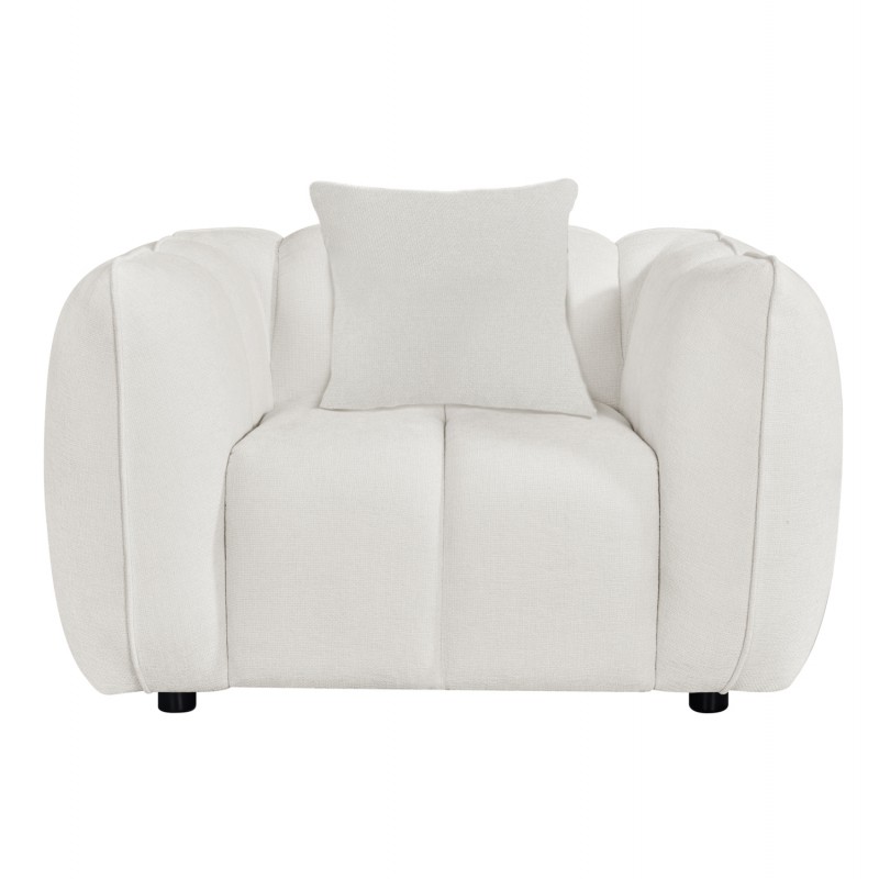 ΣΕΤ ΚΑΝΑΠΕΣ ΓΩΝΙΑ (ΑΡΙΣΤΕΡΗ)-ΠΟΛΥΘΡΟΝΑ LOUNGE LYKKE HM10820.02L ΕΚΡΟΥ ΥΦΑΣΜΑ
