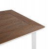 ΣΕΤ ΤΡΑΠΕΖΑΡΙΑΣ 5ΤΜΧ BERG HM10823.01 ΑΛΟΥΜΙΝΙΟ-POLYWOOD-TEXTILENE---ΛΕΥΚΟ