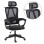 ΚΑΡΕΚΛΑ ΓΡΑΦΕΙΟΥ FRANTIC HM1224.01 ΜΑΥΡO MESH & ΠΟΛΥΠΡΟΠΥΛΕΝΙΟ 60x60x134Υεκ