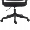 ΚΑΡΕΚΛΑ ΓΡΑΦΕΙΟΥ FRANTIC HM1224.01 ΜΑΥΡO MESH & ΠΟΛΥΠΡΟΠΥΛΕΝΙΟ 60x60x134Υεκ