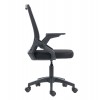 ΚΑΡΕΚΛΑ ΓΡΑΦΕΙΟΥ ZENITH HM1225.01 PP & MESH ΥΦΑΣΜΑ--ΜΑΥΡΟ 60x60x92-100Υεκ