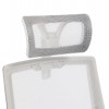 ΚΑΡΕΚΛΑ ΓΡΑΦΕΙΟΥ MATRON HM1226.02 ΛΕΥΚΟ PP--ΑΝΟΙΧΤΟ ΓΚΡΙ MESH 47x47x128Υεκ