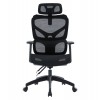 ΚΑΡΕΚΛΑ ΓΡΑΦΕΙΟΥ APEX HM1227.01 ΜΑΥΡO MESH & PP 68x68x120-130Υεκ