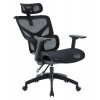 ΚΑΡΕΚΛΑ ΓΡΑΦΕΙΟΥ APEX HM1227.01 ΜΑΥΡO MESH & PP 68x68x120-130Υεκ