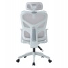 ΚΑΡΕΚΛΑ ΓΡΑΦΕΙΟΥ APEX HM1227.02 ΛΕΥΚΟ PP--ΑΝΟΙΧΤΟ ΓΚΡΙ MESH 68x68x120-130Υεκ