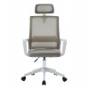 ΚΑΡΕΚΛΑ ΓΡΑΦΕΙΟΥ VELOCITY HM1229.02 ΛΕΥΚΟ PP--ΑΝΟΙΧΤΟ ΓΚΡΙ MESH 61x62x123Υεκ