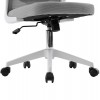ΚΑΡΕΚΛΑ ΓΡΑΦΕΙΟΥ FLOATER HM1230.02 ΛΕΥΚΟ PP--ΑΝΟΙΧΤΟ ΓΚΡΙ MESH 62x62x106-116Υεκ
