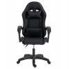 ΚΑΡΕΚΛΑ GAMING STRATUS HM1231.01 ΜΑΥΡΟ PVC--ΜΕ ΜΑΞIΛΑΡΑΚΙΑ ΜΕΣΗΣ/ΚΕΦΑΛΗΣ 62x62x119Υεκ