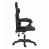 ΚΑΡΕΚΛΑ GAMING STRATUS HM1231.01 ΜΑΥΡΟ PVC--ΜΕ ΜΑΞIΛΑΡΑΚΙΑ ΜΕΣΗΣ/ΚΕΦΑΛΗΣ 62x62x119Υεκ