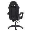 ΚΑΡΕΚΛΑ GAMING STRATUS HM1231.01 ΜΑΥΡΟ PVC--ΜΕ ΜΑΞIΛΑΡΑΚΙΑ ΜΕΣΗΣ/ΚΕΦΑΛΗΣ 62x62x119Υεκ