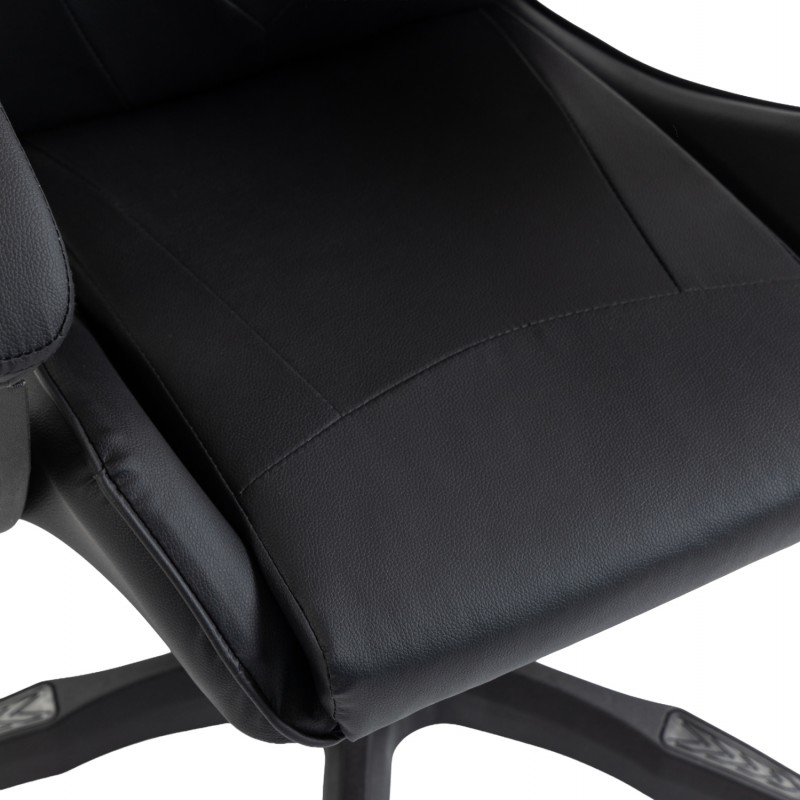 ΚΑΡΕΚΛΑ GAMING STRATUS HM1231.01 ΜΑΥΡΟ PVC--ΜΕ ΜΑΞIΛΑΡΑΚΙΑ ΜΕΣΗΣ/ΚΕΦΑΛΗΣ 62x62x119Υεκ