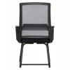 ΚΑΡΕΚΛΑ ΕΠΙΣΚΕΠΤΗ CASTER HM1228.01 PP--MESH--ΜΕΤΑΛΛΟ ΜΑΥΡΟ 46x52x94Υεκ
