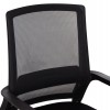 ΚΑΡΕΚΛΑ ΕΠΙΣΚΕΠΤΗ CASTER HM1228.01 PP--MESH--ΜΕΤΑΛΛΟ ΜΑΥΡΟ 46x52x94Υεκ
