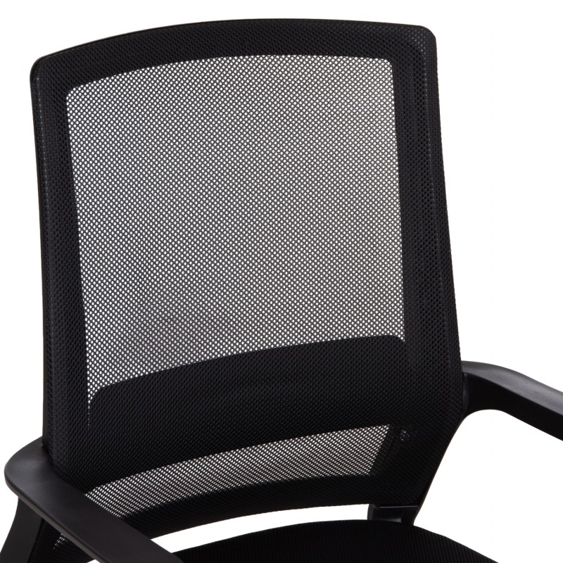 ΚΑΡΕΚΛΑ ΕΠΙΣΚΕΠΤΗ CASTER HM1228.01 PP--MESH--ΜΕΤΑΛΛΟ ΜΑΥΡΟ 46x52x94Υεκ