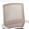 ΚΑΡΕΚΛΑ ΕΠΙΣΚΕΠΤΗ CASTER HM1228.02 ΛΕΥΚΟ ΜΕΤΑΛΛΟ/PP--ΑΝΟΙΧΤΟ ΓΚΡΙ MESH 58x56x93Υεκ
