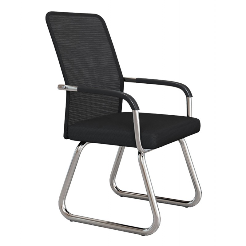 ΚΑΡΕΚΛΑ ΕΠΙΣΚΕΠΤΗ STED HM1232.01 ΜΑΥΡO MESH--ΠΟΔΙΑ/ΜΠΡΑΤΣΑ ΧΡΩΜΙΟΥ 55x59x89Υεκ