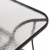 ΣΕΤ ΤΡΑΠΕΖΑΡΙΑΣ 5ΤΜΧ BRUNO HM5201.03 ΜΑΥΡΟ ΜΕΤΑΛΛΙΚΟ & TEXTILENE