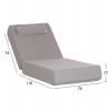 ΜΑΞΙΛΑΡΙ ΞΑΠΛΩΣΤΡΑΣ KIHEI HM21124 OLEFIN ΨΑΡΟΚΚΟΚΑΛΟ ΜΕ FOAM 195x70x21Υεκ