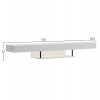 ΕΠΙΠΛΟ ΤΗΛΕΟΡΑΣΗΣ ΤΟΙΧΟΥ ME LED SAVOR HM18381.02 ΜΕΛΑΜΙΝΗ ΛΕΥΚΗ 150x29,5x22Υεκ