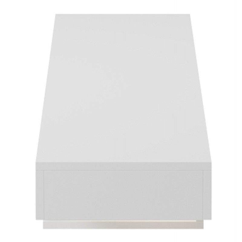 ΕΠΙΠΛΟ ΤΗΛΕΟΡΑΣΗΣ ΤΟΙΧΟΥ ME LED SAVOR HM18381.02 ΜΕΛΑΜΙΝΗ ΛΕΥΚΗ 150x29,5x22Υεκ
