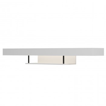 ΕΠΙΠΛΟ ΤΗΛΕΟΡΑΣΗΣ ΤΟΙΧΟΥ ME LED SAVOR HM18381.02 ΜΕΛΑΜΙΝΗ ΛΕΥΚΗ 150x29,5x22Υεκ