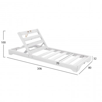 ΞΑΠΛΩΣΤΡΑ IKARIA HM10718.03 ΠΕΥΚΟ ΛΕΥΚΟ-OLEFIN ΣΕ ΓΚΡΙ-ΜΕ ΜΑΞΙΛΑΡΙ 20εκ.
