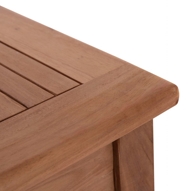 ΣΕΤ ΤΡΑΠΕΖΙ ΜΕ 4 ΣΚΑΜΠΟ ΜΠΑΡ NIKOL HM10916 ΞΥΛΟ TEAK ΣΕ ΦΥΣΙΚΟ ΧΡΩΜΑ