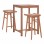ΣΕΤ ΤΡΑΠΕΖΙ ΜΕ 2 ΣΚΑΜΠΟ ΜΠΑΡ BOLMAR HM10917 ΞΥΛΟ TEAK ΣΕ ΦΥΣΙΚΟ ΧΡΩΜΑ