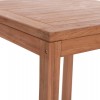 ΣΕΤ ΤΡΑΠΕΖΙ ΜΕ 2 ΣΚΑΜΠΟ ΜΠΑΡ PRESSCOT HM10918 ΞΥΛΟ TEAK ΣΕ ΦΥΣΙΚΟ ΧΡΩΜΑ