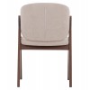 ΚΑΡΕΚΛΑ HANA HM9746.11 RUBBERWOOD ΣΕ ΜΑΥΡΟ ΧΡΩΜΑ-ΓΚΡΙ ΥΦΑΣΜΑ 55,5x60x85Yεκ.