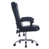 ΚΑΡΕΚΛΑ ΓΡΑΦΕΙΟΥ ΔΙΕΥΘΥΝΤΙΚΗ KYRON HM1221.01 ΜΑΥΡO PU--ΒΑΣΗ ΧΡΩΜΙΟΥ 65x46x112Υεκ