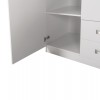 ΝΤΟΥΛΑΠΑ 3ΦΥΛΛΗ ΜΕ ΠΑΤΑΡΙ CARLY HM10891.05 ΜΕΛΑΜΙΝΗ ΣΕ ΛΕΥΚΟ 150X55Χ240Υεκ.