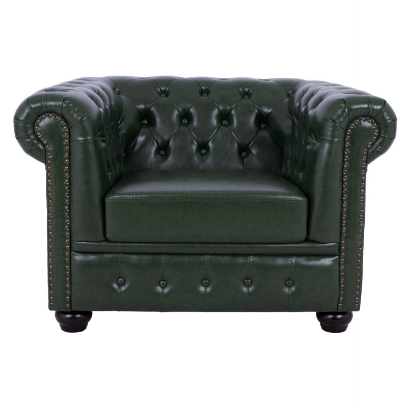 ΣΕΤ ΣΑΛΟΝΙ 3ΤΜΧ MOBAR HM10912.08 PU ΔΕΡΜΑ Τ.CHESTERFIELD ΚΥΠΑΡΙΣΣΙ