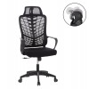 ΚΑΡΕΚΛΑ ΓΡΑΦΕΙΟΥ ELVAR HM1219.01 ΜΑΥΡO MESH--ΒΑΣΗ ΠΟΛΥΠΡΟΠΥΛΕΝΙΟΥ 63x56x125Υεκ