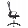 ΚΑΡΕΚΛΑ ΓΡΑΦΕΙΟΥ ELVAR HM1219.01 ΜΑΥΡO MESH--ΒΑΣΗ ΠΟΛΥΠΡΟΠΥΛΕΝΙΟΥ 63x56x125Υεκ