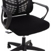 ΚΑΡΕΚΛΑ ΓΡΑΦΕΙΟΥ ELVAR HM1219.01 ΜΑΥΡO MESH--ΒΑΣΗ ΠΟΛΥΠΡΟΠΥΛΕΝΙΟΥ 63x56x125Υεκ