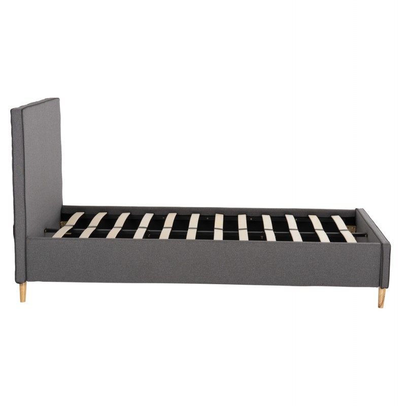 ΚΡΕΒΑΤΙ ΗΜΙΔΙΠΛΟ ΜΕ ΣΤΡΩΜΑ MAYLIN HM10758.10 ΓΚΡΙ ΥΦΑΣΜΑ--ΣΤΡΩΜΑ 120Χ200εκ