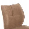 ΚΑΡΕΚΛΑ ΤΡΑΠΕΖΑΡΙΑΣ GAFF HM18425.03 TAUPE ΥΦΑΣΜΑ-ΜΕΤΑΛ.ΜΑΥΡΑ ΠΟΔΙΑ 49x63x90Υεκ