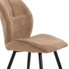 ΚΑΡΕΚΛΑ ΤΡΑΠΕΖΑΡΙΑΣ GAFF HM18425.03 TAUPE ΥΦΑΣΜΑ-ΜΕΤΑΛ.ΜΑΥΡΑ ΠΟΔΙΑ 49x63x90Υεκ