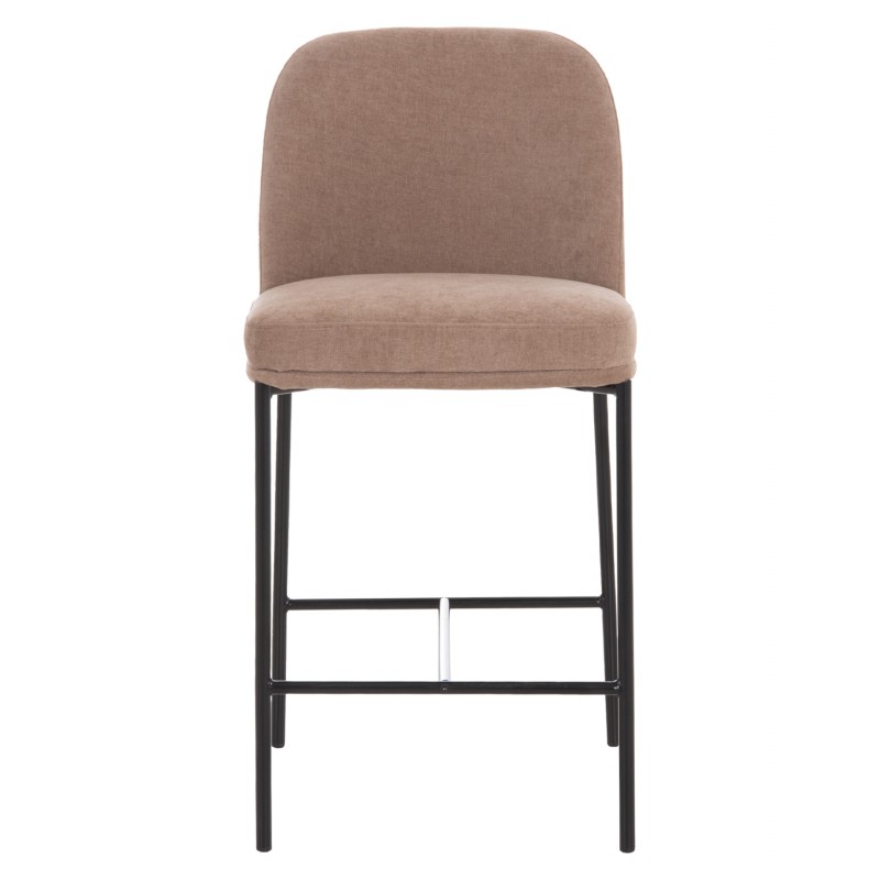 ΣΚΑΜΠΟ ΜΠΑΡ ΜΕΣ.ΥΨΟΥΣ MANIDO HM18427.02 TAUPE ΥΦΑΣΜΑ-ΜΕΤΑΛ.ΜΑΥΡΟΣ ΣΚΕΛΕΤΟΣ 45x55x92Υεκ