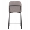 ΣΚΑΜΠΟ ΜΠΑΡ ΜΕΣ.ΥΨΟΥΣ MANIDO HM18427.01 ΓΚΡΙ ΥΦΑΣΜΑ--ΜΕΤΑΛ.ΜΑΥΡΟΣ ΣΚΕΛΕΤΟΣ 45x55x92Υεκ