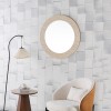ΚΑΘΡΕΠΤΗΣ ΤΟΙΧΟΥ FONTE HM4880 ΠΛΑΙΣΙΟ MDF ΜΕ PVC ΣΕ ΧΡΩΜΑΤΙΣΜΟ ΤΡΑΒΕΡΤΙΝΑΣ Φ80εκ.