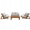 ΠΟΛΥΘΡΟΝΑ LOUNGE MIREX HM6641 ΞΥΛΟ ΑΚΑΚΙΑΣ ΦΥΣΙΚΟ-ΕΚΡΟΥ ΜΑΞΙΛΑΡΙΑ 81x96x68Υεκ