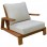 ΠΟΛΥΘΡΟΝΑ LOUNGE MIREX HM6641 ΞΥΛΟ ΑΚΑΚΙΑΣ ΦΥΣΙΚΟ-ΕΚΡΟΥ ΜΑΞΙΛΑΡΙΑ 81x96x68Υεκ