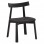 KΑΡΕΚΛΑ ΤΡΑΠΕΖΑΡΙΑΣ OSORIO HM18335.02 RUBBERWOOD & ΣΧΟΙΝΙ ΣΕ ΜΑΥΡΟ 51x55x74Υεκ