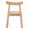KΑΡΕΚΛΑ ΤΡΑΠΕΖΑΡΙΑΣ OSORIO HM18335.11 RUBBERWOOD ΦΥΣΙΚΟ-ΕΚΡΟΥ PU 51x55x74Υεκ