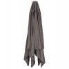 ΑΝΤΑΛΛΑΚΤΙΚΟ SPUN POLYESTER ΠΑΝΙ ΓΚΡΙ 3x3m ΓΙΑ ΟΜΠΡΕΛΑ HM6604.01