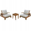 LOUNGE ΣΕΤ MIREX HM10893 ΤΡΑΠΕΖΑΚΙ & 2 ΠΟΛΥΘΡΟΝΕΣ--ΞΥΛΟ ΑΚΑΚΙΑΣ--ΕΚΡΟΥ ΜΑΞΙΛΑΡΙΑ